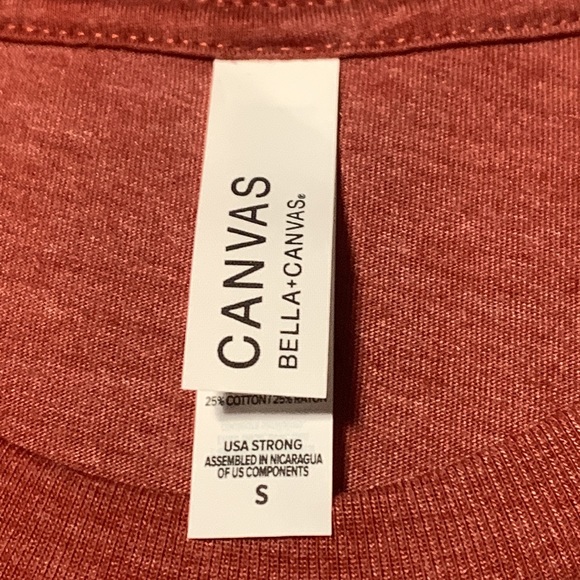 Bella Canvas “Thanks & Giving” Tee, NEW, Size Small - Picture 3 of 7